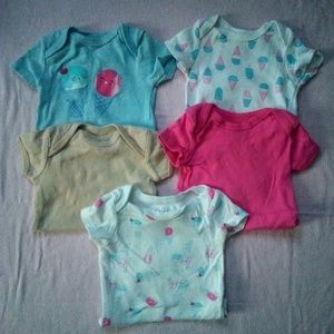 Baby Bundle 🍨🍡5pc. Onsies